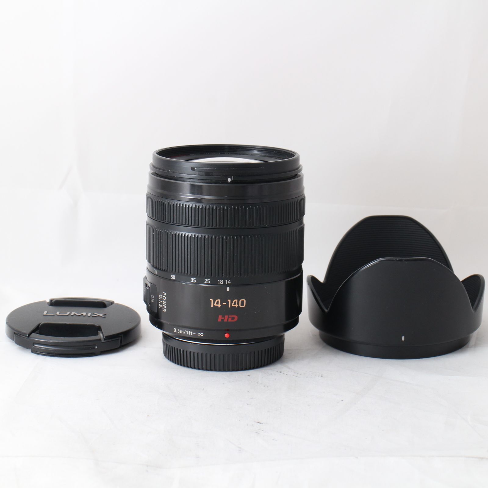 ☆実用品☆ Panasonic LUMIX G VARIO 14-140mm/F3.5-5.6 ASPH./POWER O.I.S. H-FS14140 -K パナソニック ルミックス #2793 - メルカリ