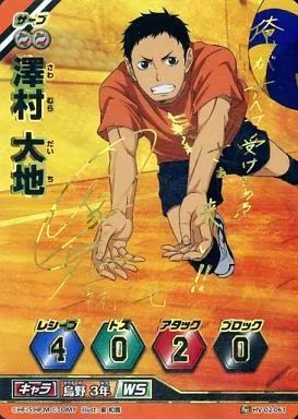 中古】ハイキュー!!バボカ HV-02-061[秘バボ]：澤村 大地(日野聡