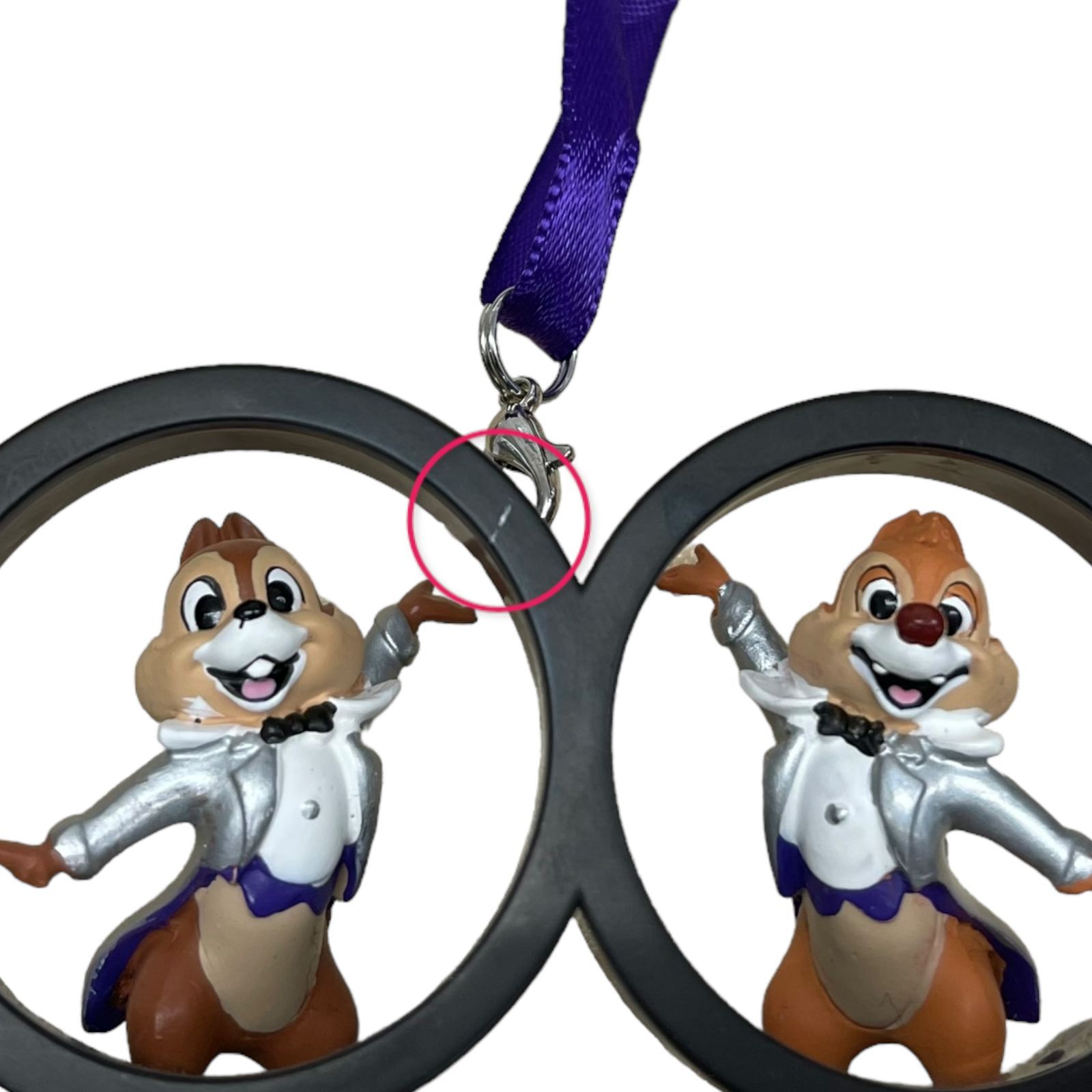 ⚠️傷あり⚠️ディズニー 100周年 チップ＆デール オーナメント