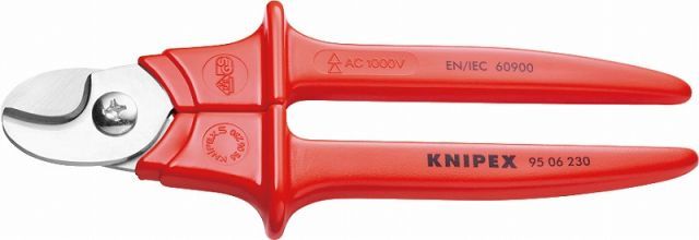 クニペックス KNIPEX 絶縁ケーブルカッター230mm9506-230SB