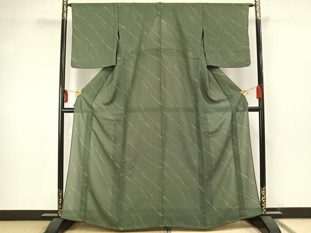 平和屋着物＊夏物 小紋 幾何学文様 AAAZ0395jd