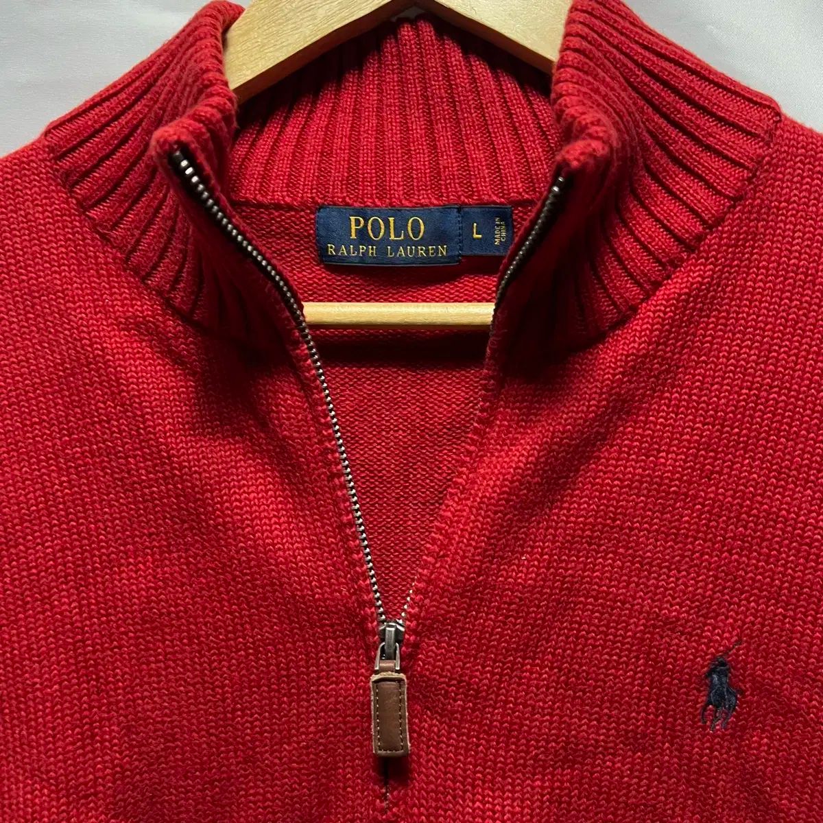純正品/ L ポロ Ralph Lauren(ラルフローレン) バーガンディー