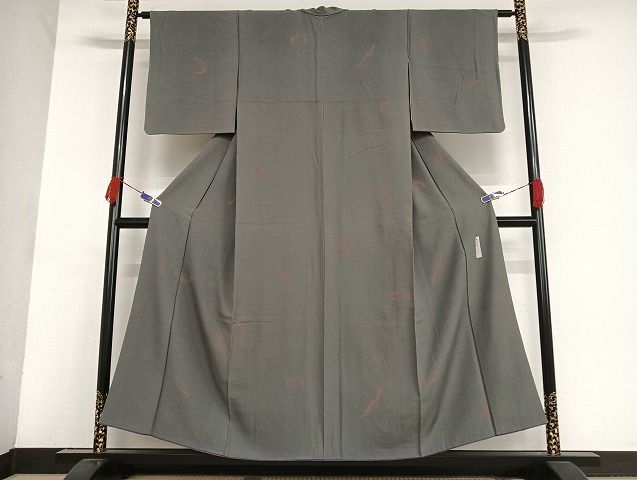 平和屋着物○世界的人形師 辻村寿三郎 ジュサブロー 訪問着 兎 正絹