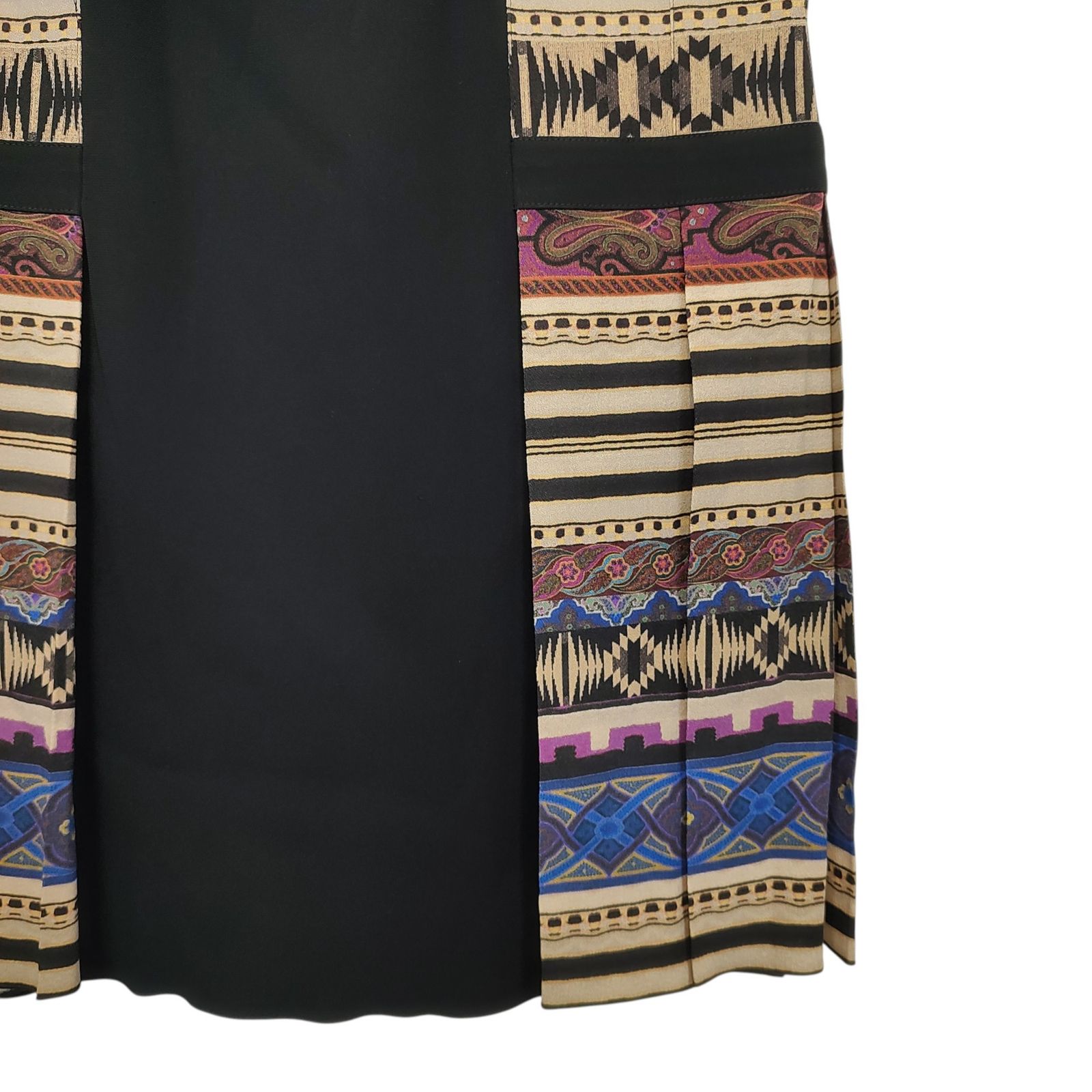 ETRO エトロ 総柄 ノースリーブ ワンピース 152-17476-5112 38