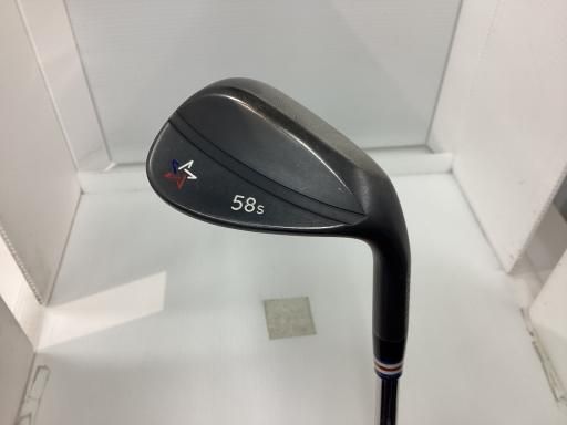 アーティザンゴルフ ARTISAN ブラック 58°S ウェッジ WG 純正特注シャフト フレックスS メンズ 男性用 右利き 右用 Dランク ゴルフクラブ