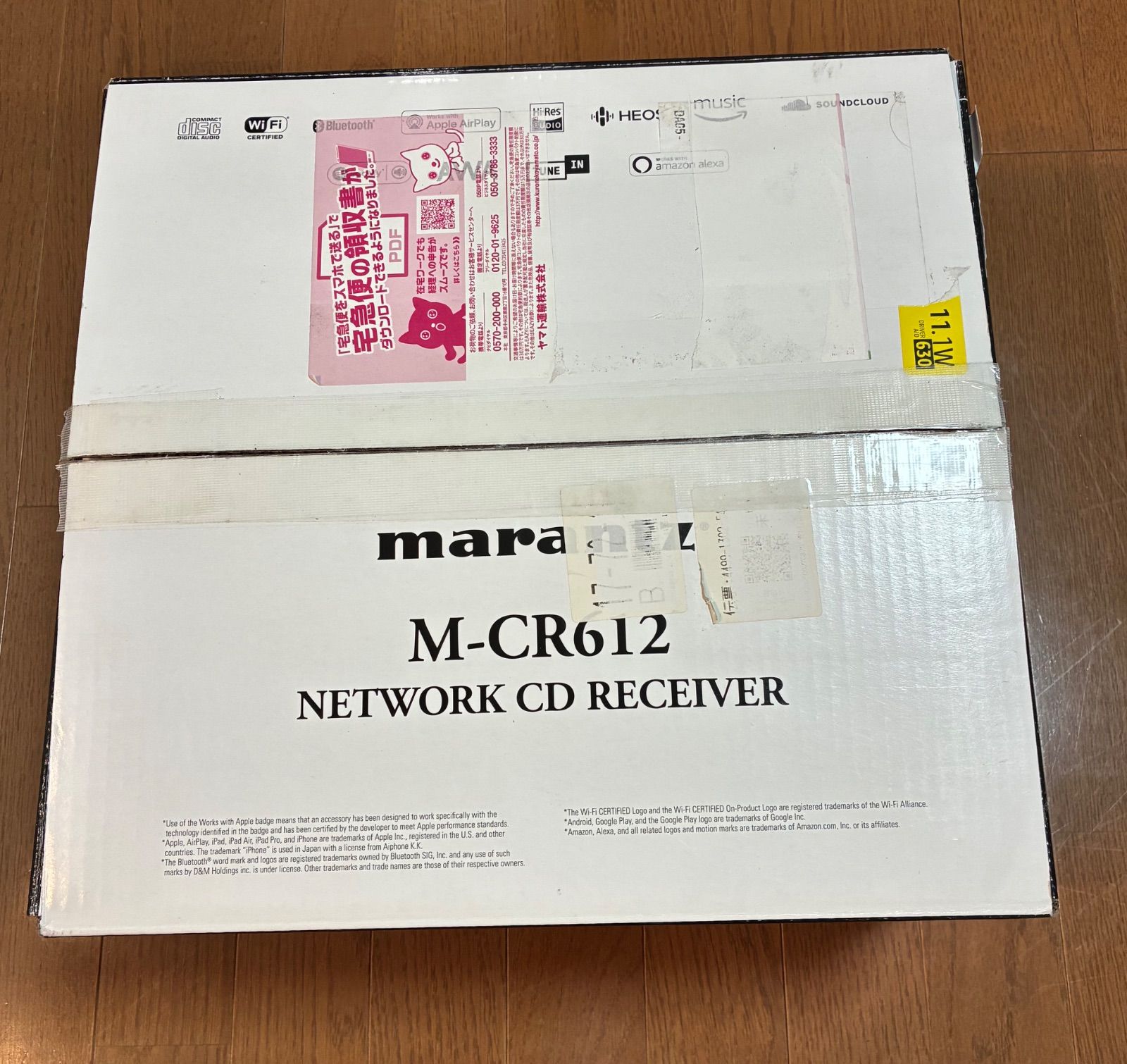 ♥品 箱汚れあり marantz マランツ M-CR612 ネットワークCDレシーバー