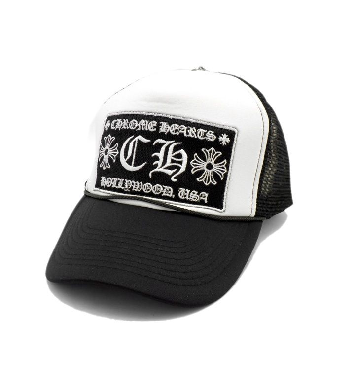 クロムハーツ CHROME HEARTS CH TRUCKER CAP CH 刺繍 ワッペン トラッカー キャップ 41198