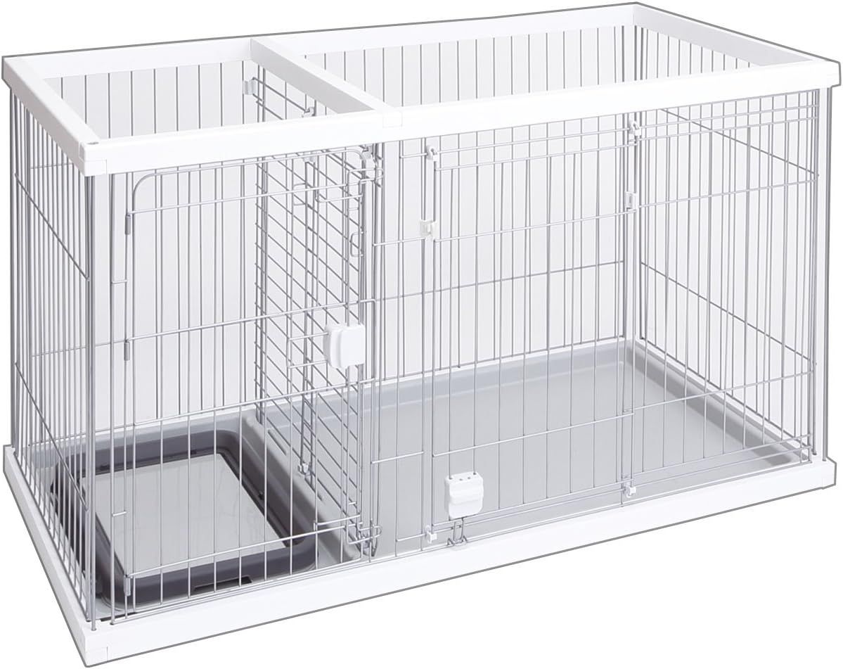 折りたたみゲート（ペット、花壇フェンス用）（バタフライ型）オフ