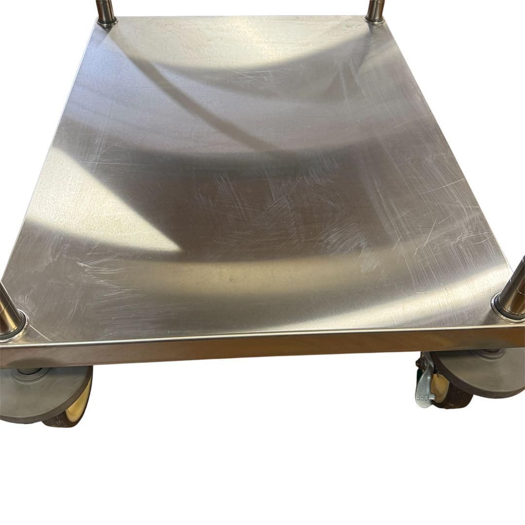 ステンレスキッチンワゴン キャスター付き