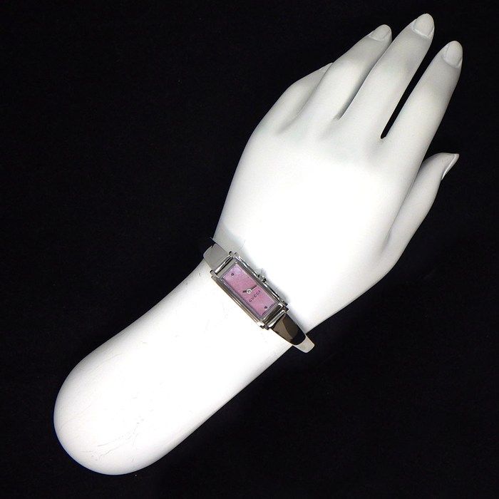 ピンクシェル文字盤