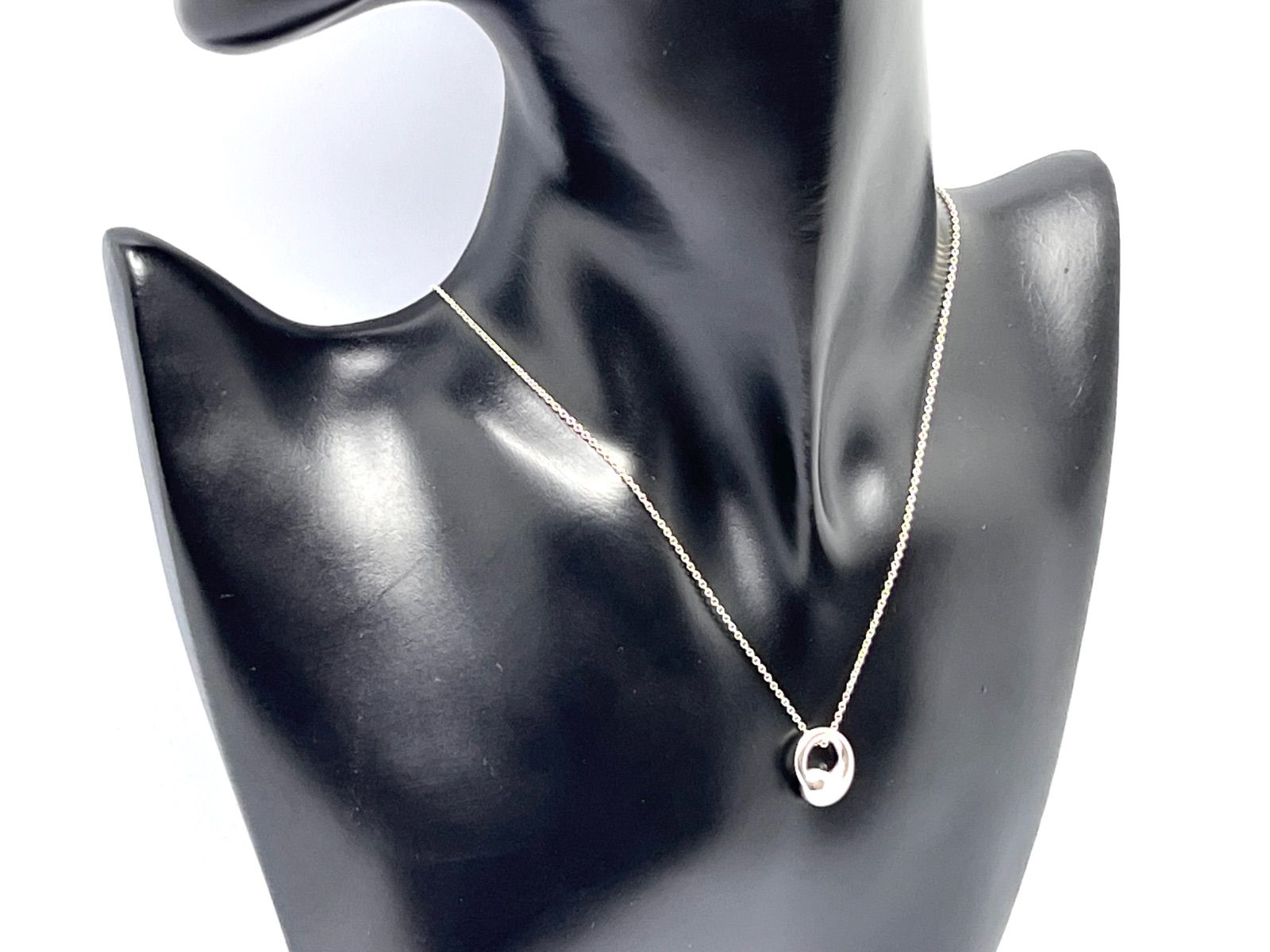 a116 美品 Tiffany&Co. ティファニー エターナルサークル ネックレス a116 美品 Tiffany&Co. ティファニー エターナルサークル ネックレス