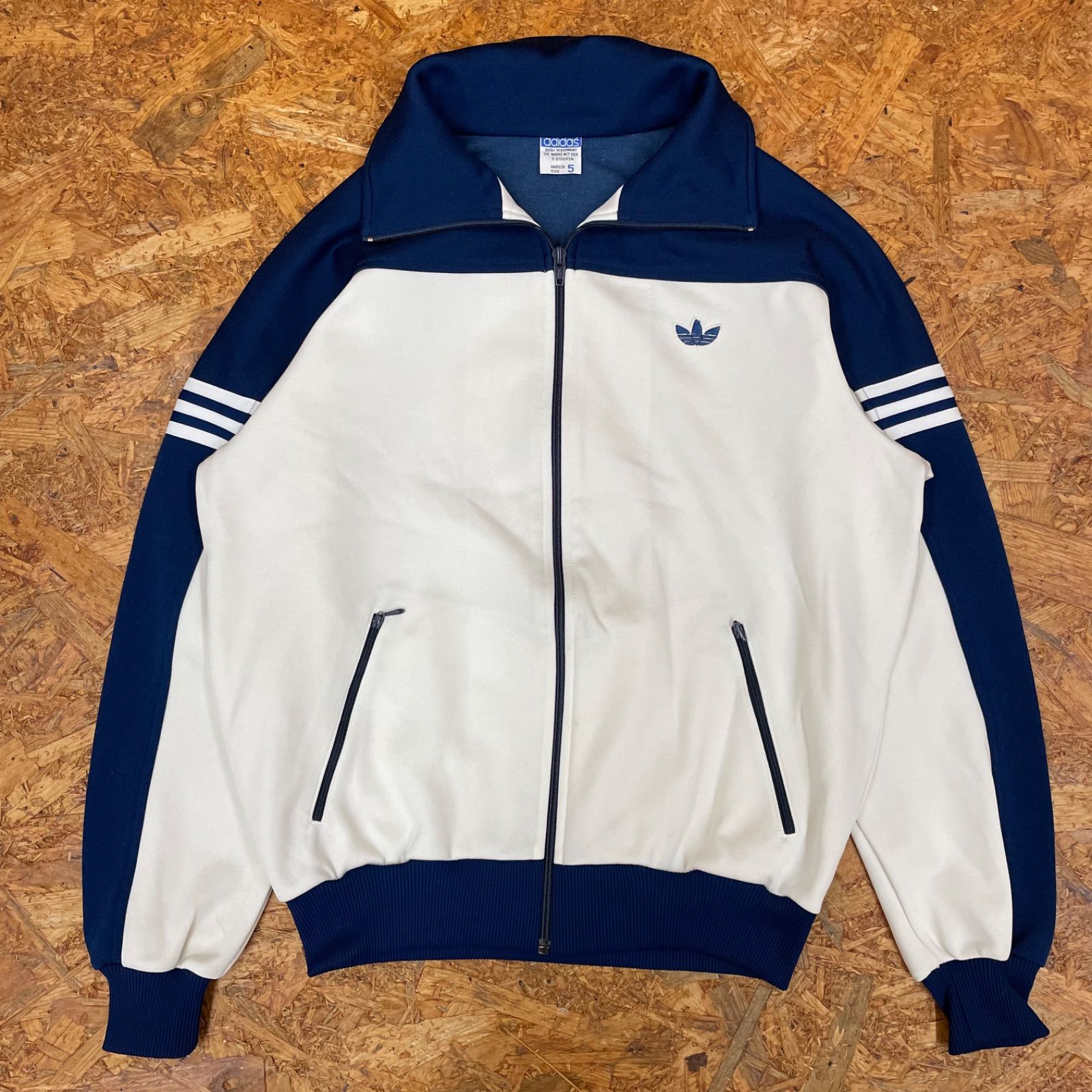 70s ヴィンテージ adidas トラックジャケット サイズ5