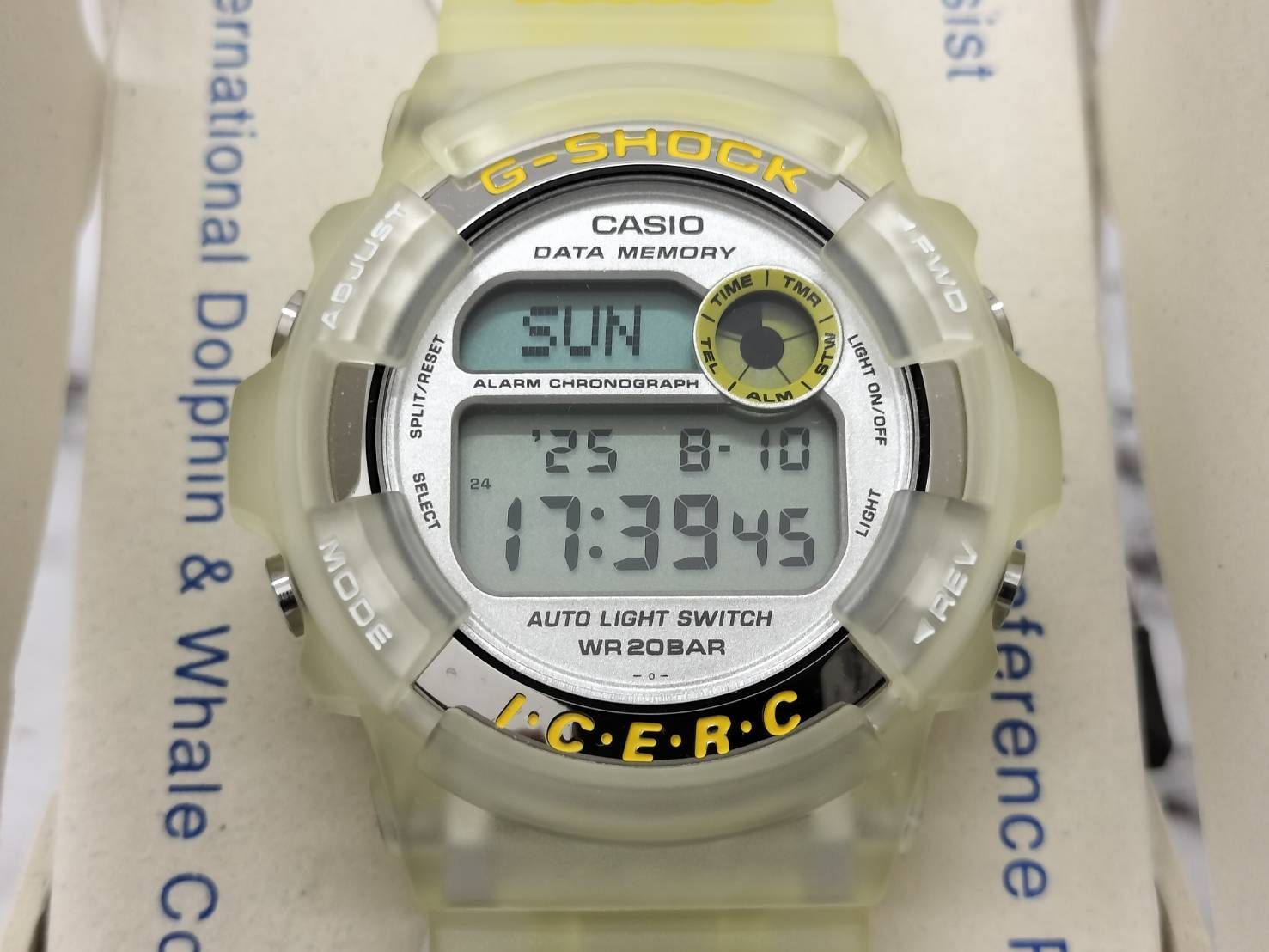 カシオ腕時計 G-SHOCK イルクジ DW-9200K 第7回国際イルカ・クジラ会議