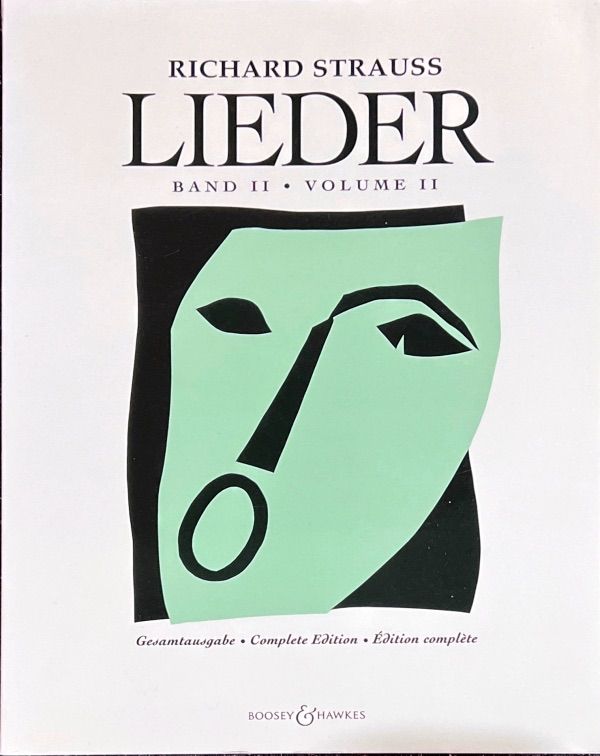 シュトラウス 歌曲集 第2巻 (声楽+ピアノ)輸入楽譜 Richard Strauss