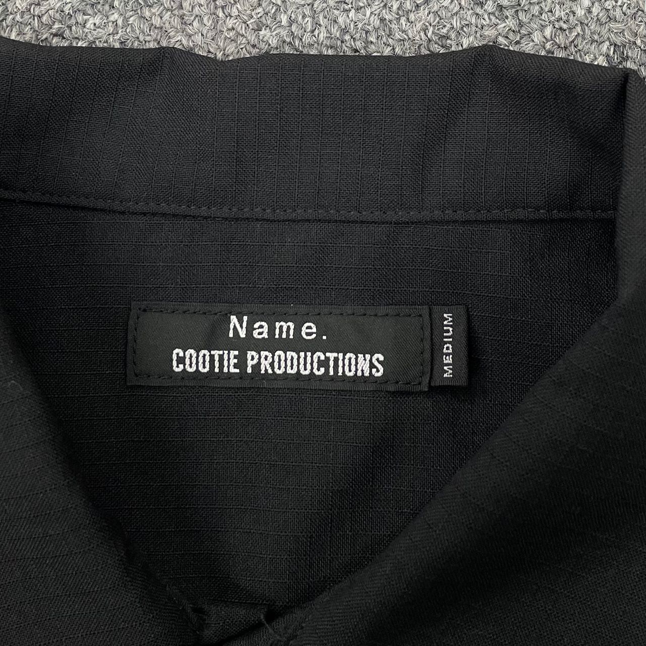 COOTIE Name Ripstop Work Shirt リップストップ ワークシャツ NMSH 