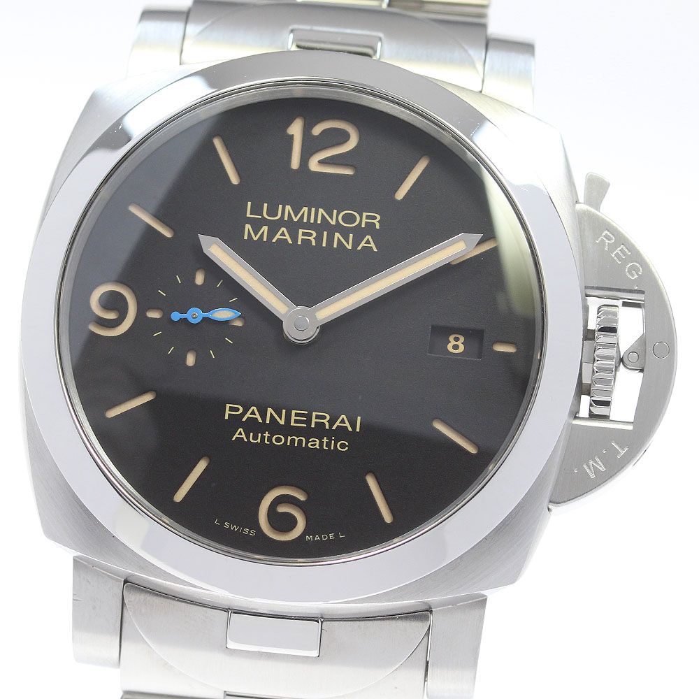 パネライ PANERAI PAM00723 ルミノール マリーナ 1950 3デイズ アッチャイオ 自動巻き メンズ良品箱・保証書付き_846058