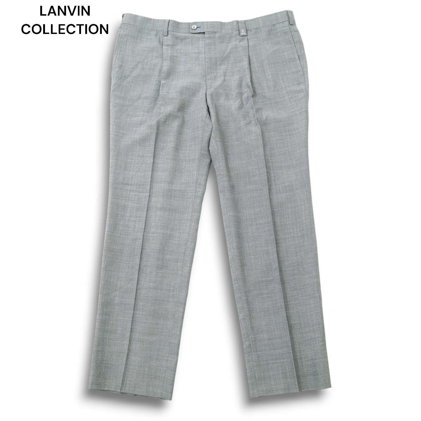 [新品]春夏/LANVIN COLLECTION/48サイズ/スラックス パンツ LANVIN COLLECTION ランバン コレクション 春夏 シルク混