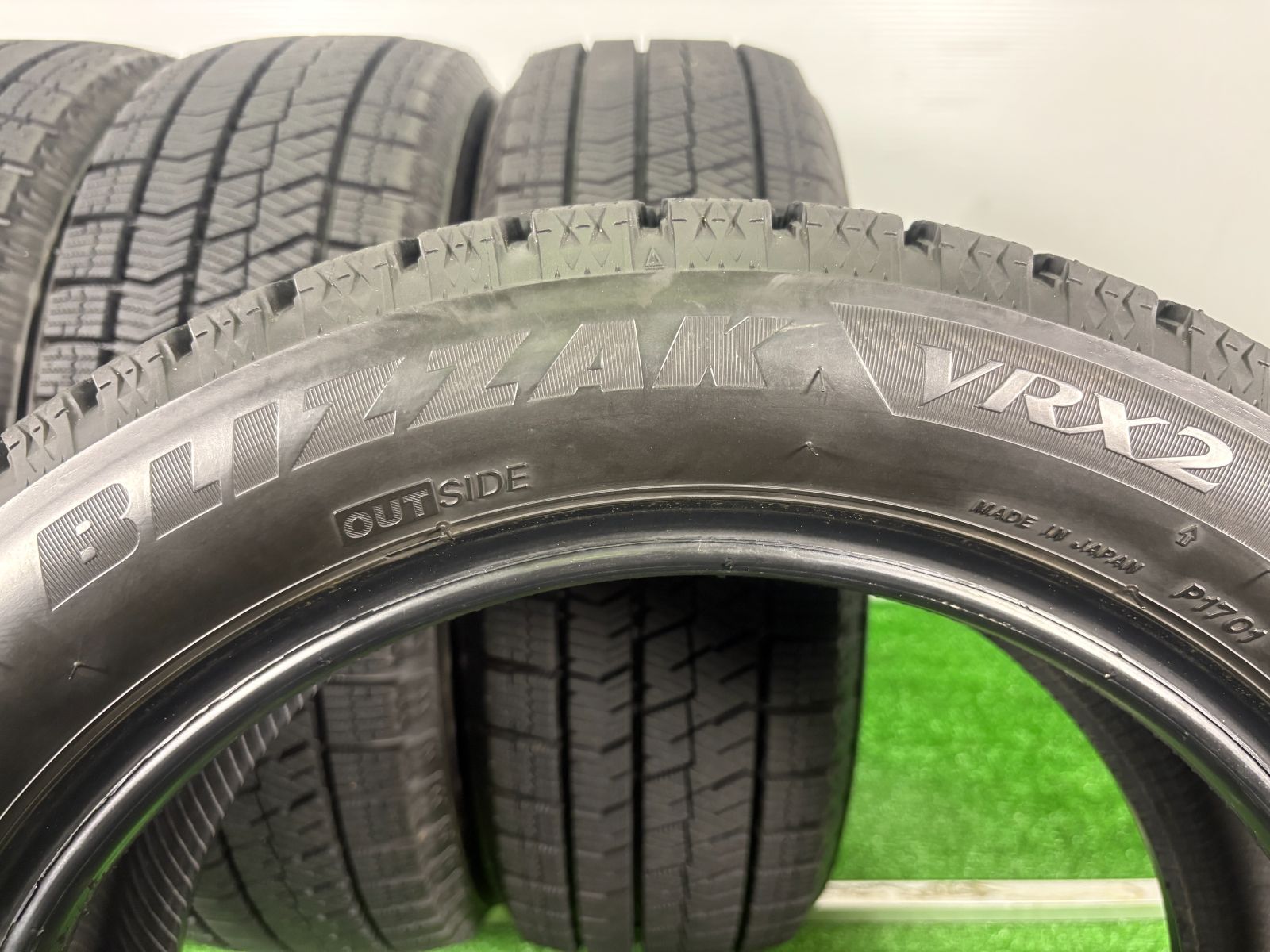 165 55R14 ブリヂストン VRX2 4本 冬タイヤ スタッドレス TA629 TRITUETUBI_COM