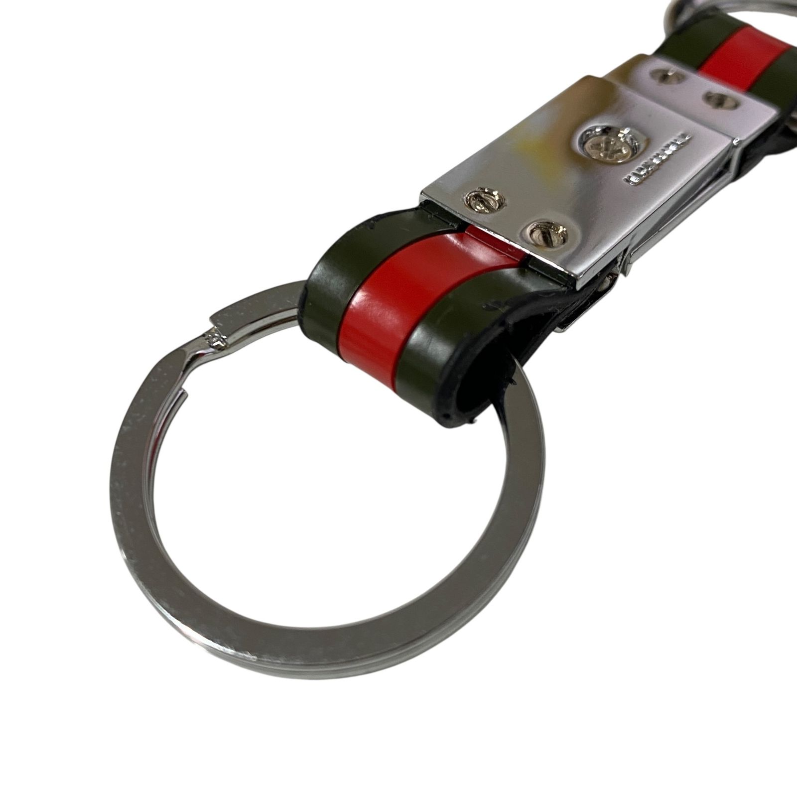 中古】GUCCI グッチ キーホルダー シェリーライン 革 レザー