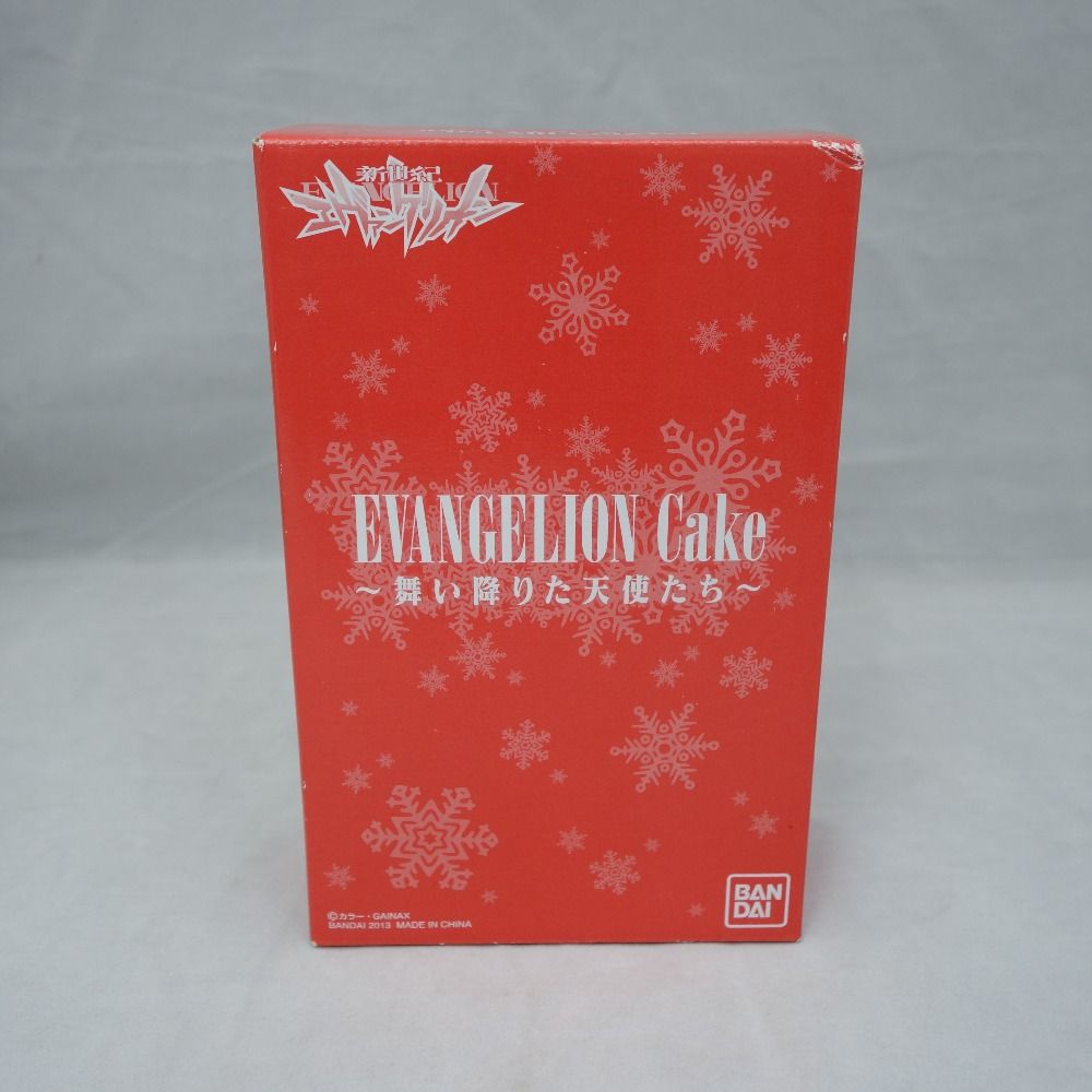 EVANGELION cake ~舞い降りた天使たち~ オーナメント レイ&アスカ サンタフィギュア フィギュア単品のみ バンダイ フィギュア