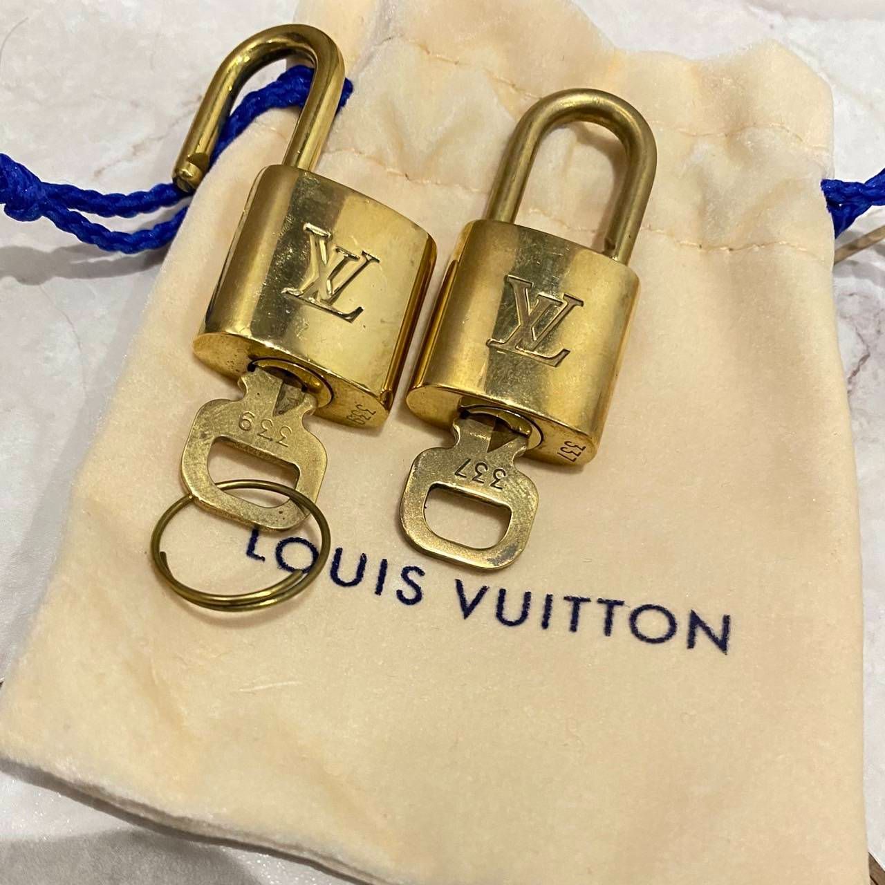 Louis Vuittonキーホルダー2点セット