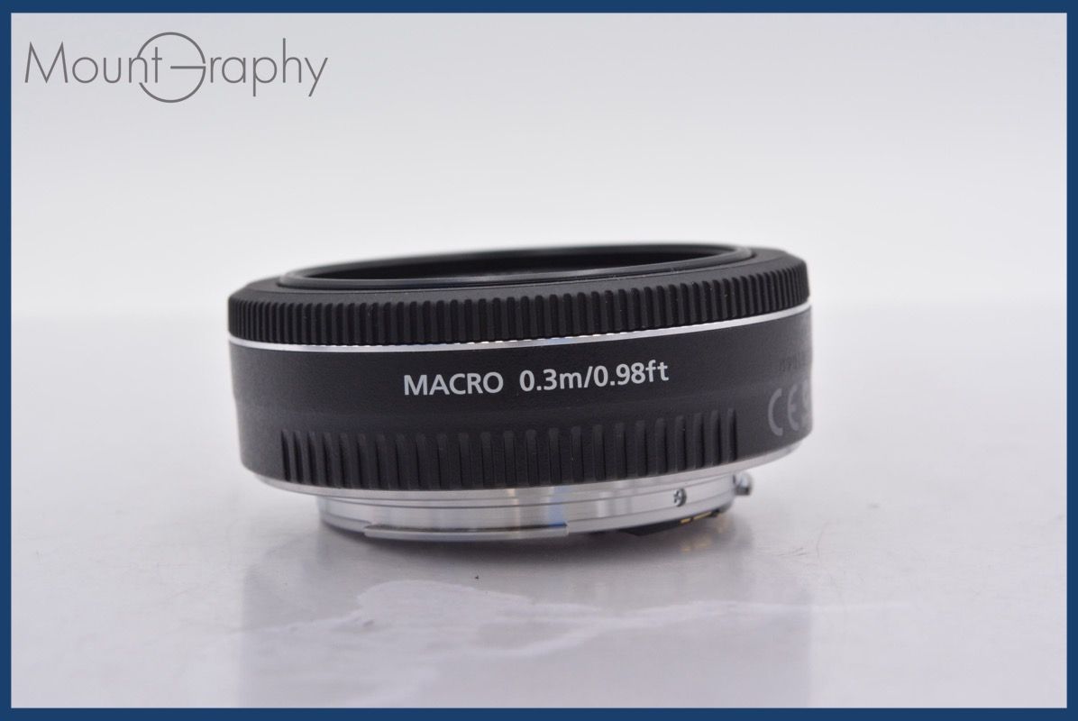 キヤノン Canon EF 40mm F2.8 STM 元箱、使用説明書、前後キャップ