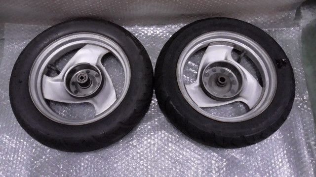 NSR50/80 ホイールセット エイプにて使用 YouTube振れ確認動画あり