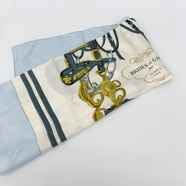 HERMÈS BRIDES de GALA シルクスカーフ Brides de Gala forever scarf 90 - Black | Hermès Canada