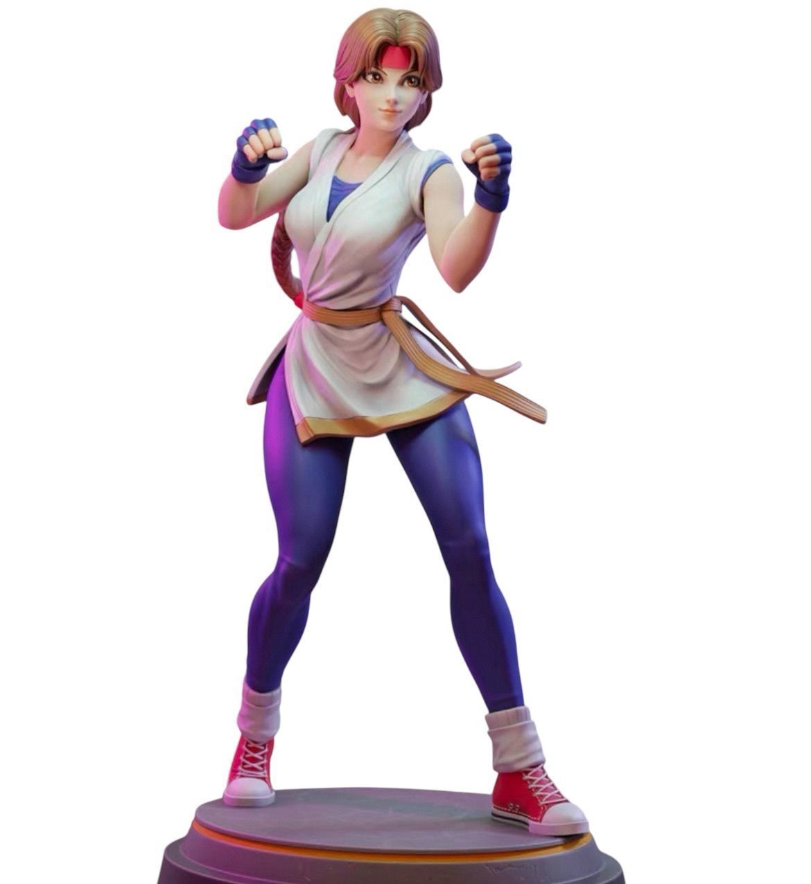 1/8 ガレージキット フィギュア 未塗装 ユリ・サカザキ 23cm