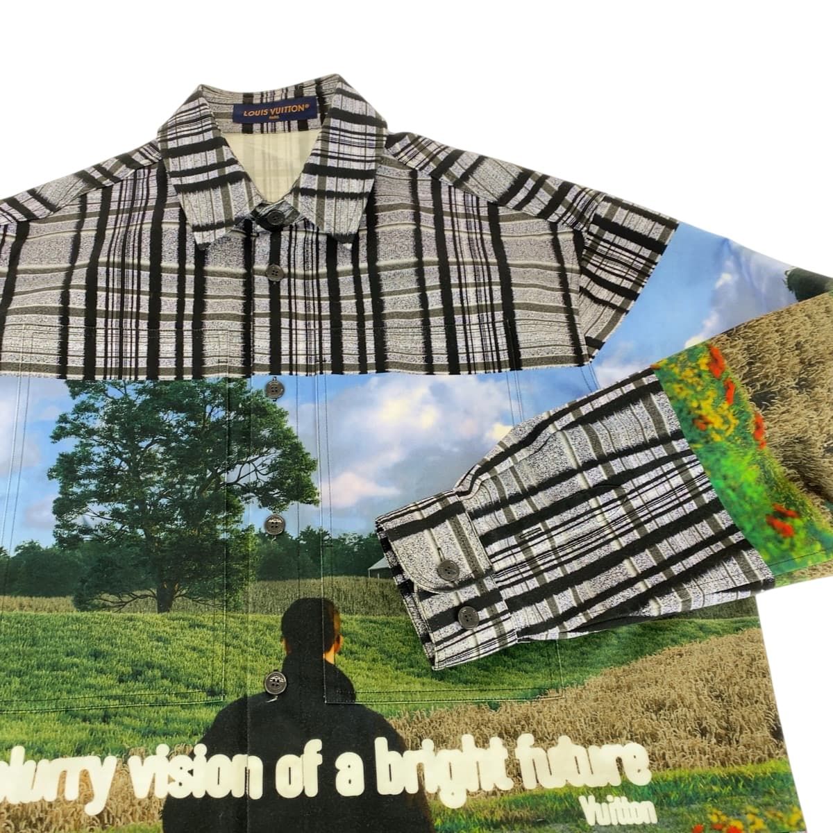 美品 LOUIS VUITTON ルイヴィトン 23AW プリンテッドコットンオーバー