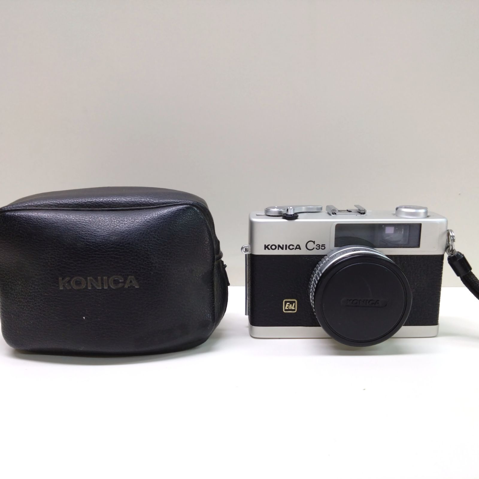 625 コニカ KONICA C35 E&L コンパクトフィルムカメラ