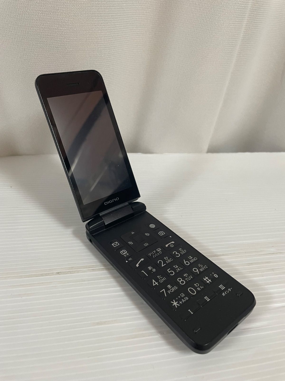 DIGNO ケータイ NP902KC ブラック ネットワーク判定 : 〇 SBM