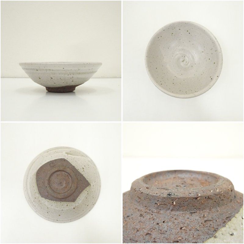 京焼 市川廣三造 山科土茶碗（共箱） 茶道 抹茶 おしゃれ 抹茶茶碗 抹茶