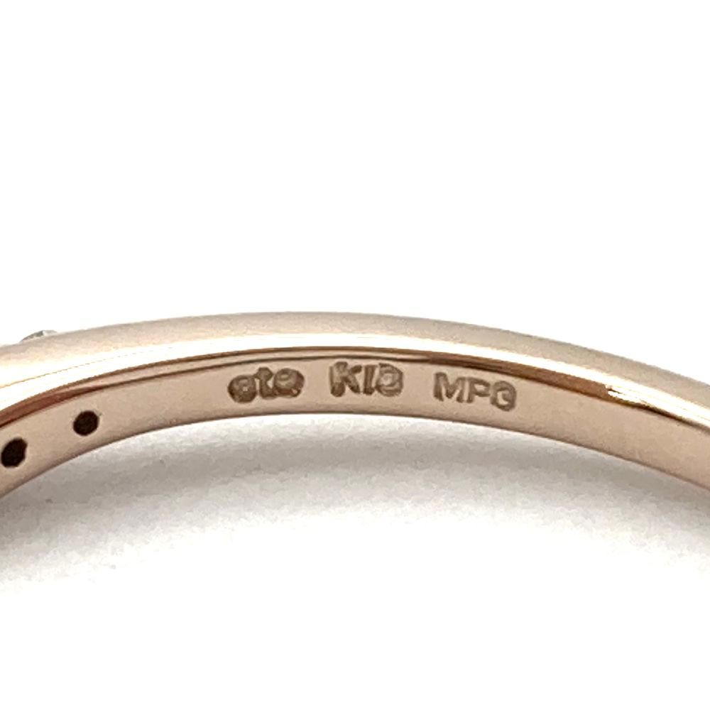 エテ ete リング 指輪 ダイヤモンド 0.03ct 約9号 630712 K18