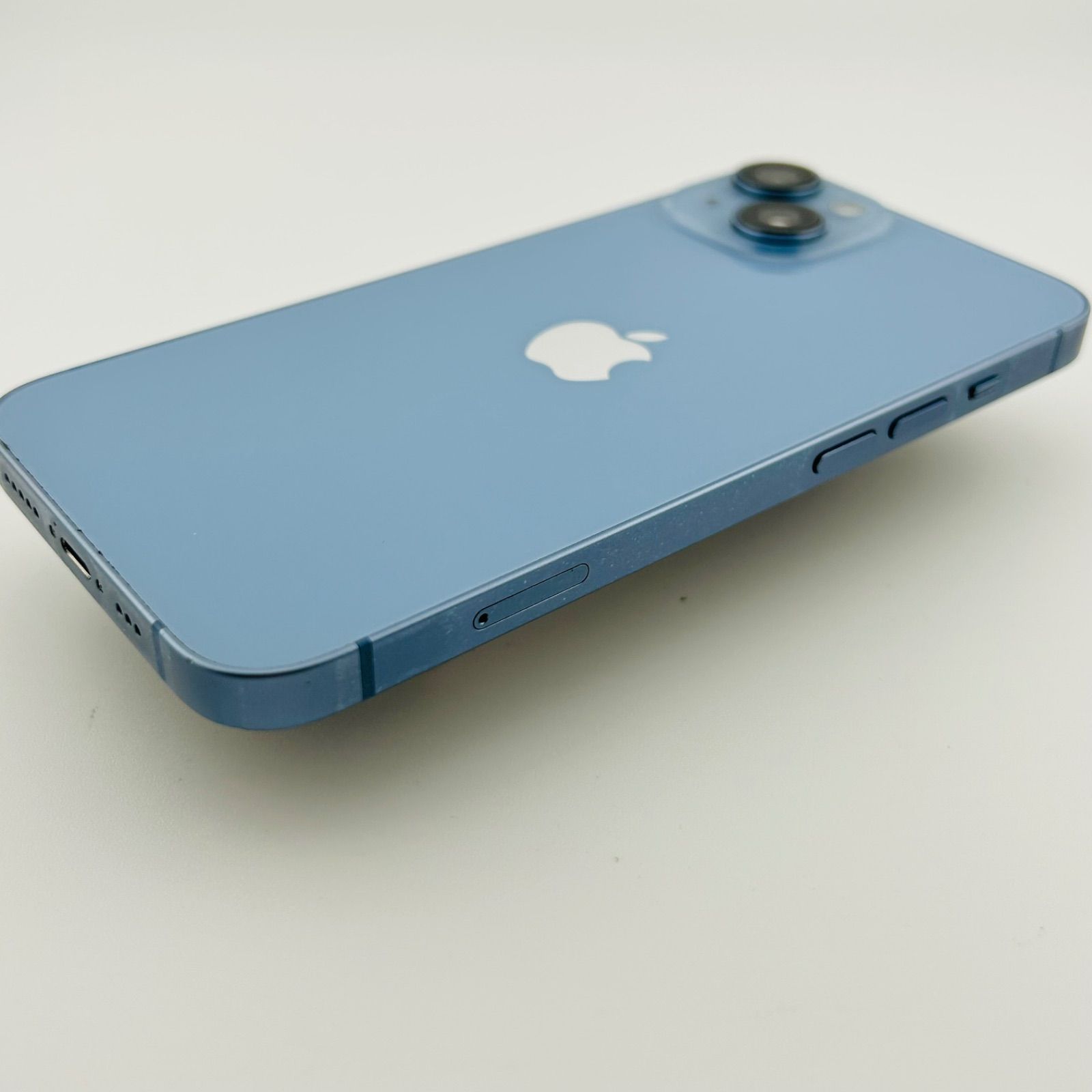 バッテリー良好 iPhone 14 128 GB ブルー SIMフリー(simロック解除済