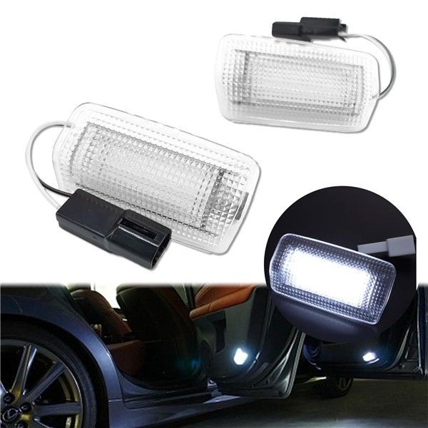 新着ホワイト SAGVE（サゲビル） LED車載ランプ LED カーテシランプ アルファード/ヴェルファイア20/30系 レクサス ES GS GX HS IS LC LS LX NX プリウスα40系 プリウスPHV50系 プリウス20系/30系/50系