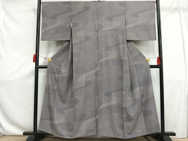 専用‼豪華小紋♪ HG7884 着物 小紋 縮面 花柄 草花 身丈145cm ピンク系 - メルカリ