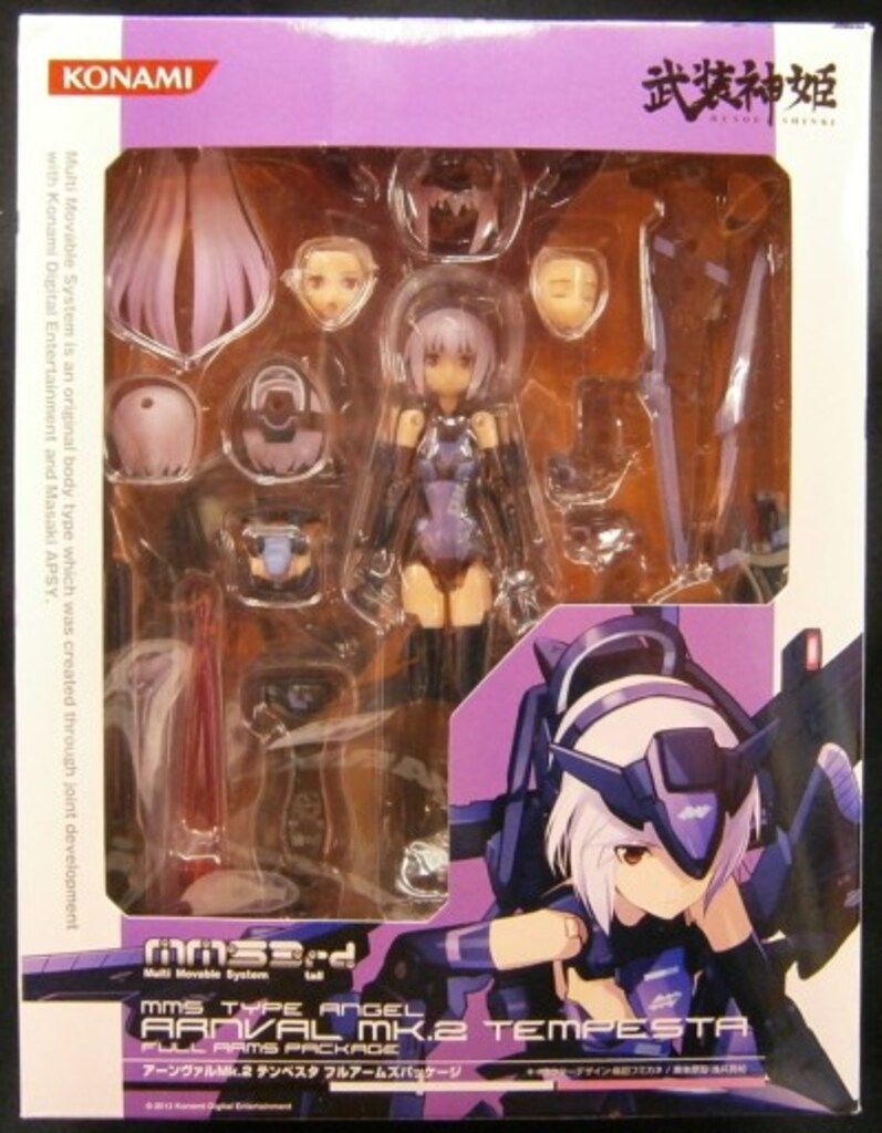 コナミ 武装神姫 【アーンヴァルMk2 テンペスタ フルアームズ
