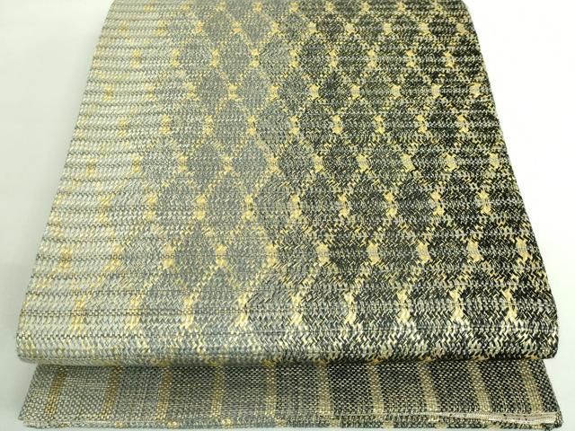 平和屋本店■極上　ひなや工房　くむ・あむ・おる　伊豆蔵明彦　組織　太鼓柄袋帯　金糸　証紙付き　逸品　DZAA6513kh5 平和屋本店□極上 ひなや工房 くむ・あむ・おる 伊豆蔵明彦 組織 太鼓