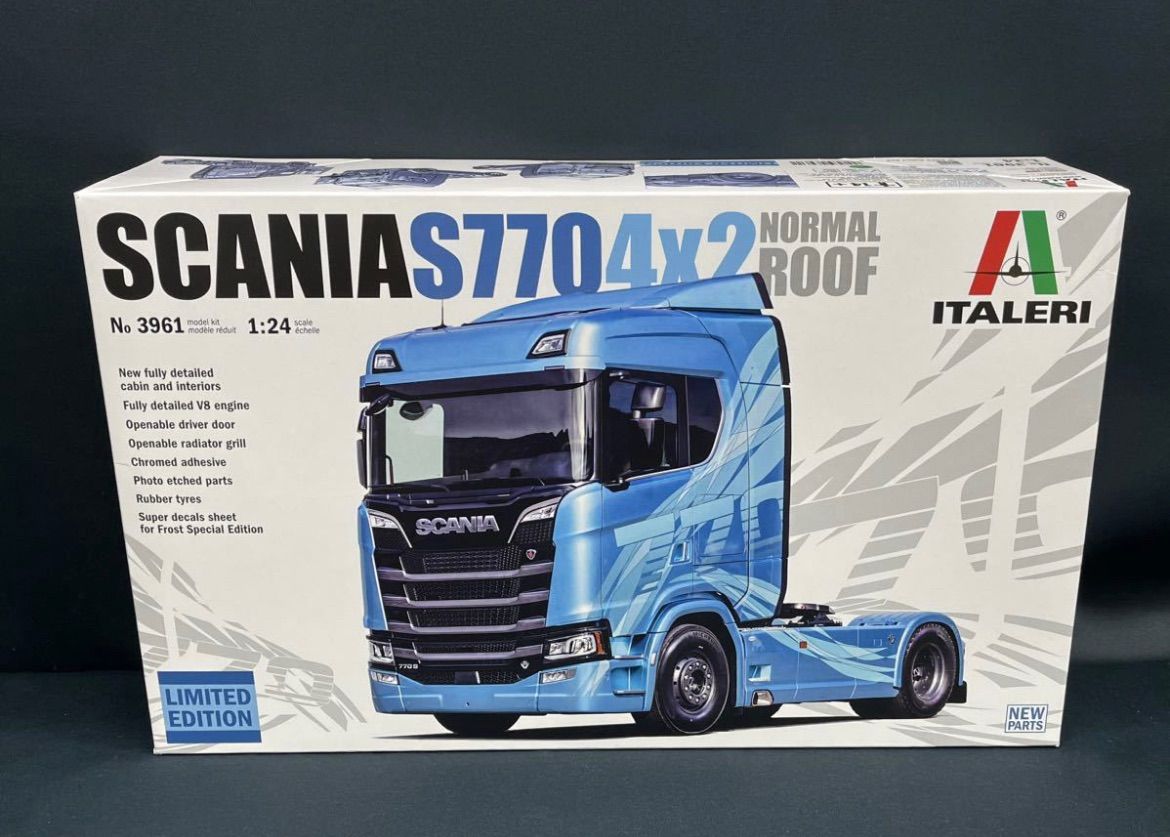 IT3961 スカニア770 4×2 トレーラーヘッド ノーマルルーフ 1/24