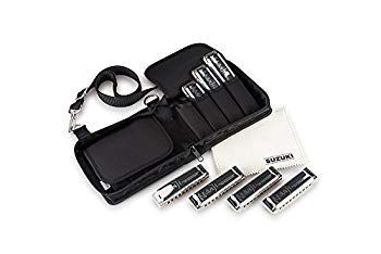 ♥･未開封品 SUZUKI スズキ 10穴ハーモニカセット M-20 7本セット M-20-7SET 7z28pnb
