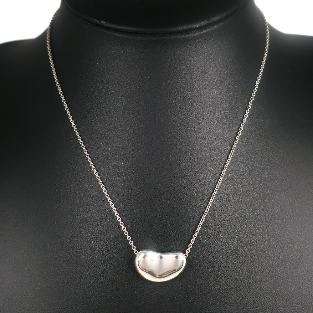 ティファニー エルサペレッティ ビーン ミディアム ネックレス 925シルバー TIFFANY&Co.】ティファニー ビーン ミディアム エルサ