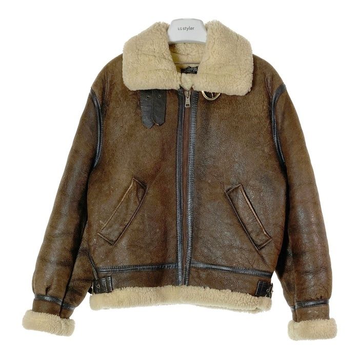 ☆US SHEEPSKIN ユーエスシープシキン USA製 B-3 ムートン フライト