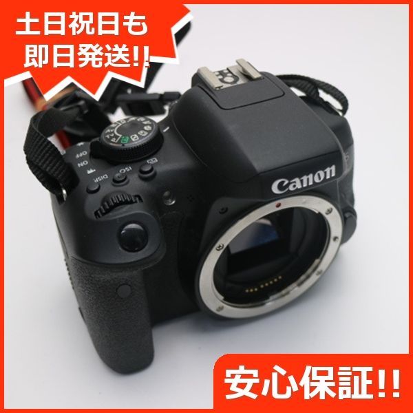 超美品 EOS Kiss X8i ブラック 即日発送 一眼レフ Canon 本体 土日祝