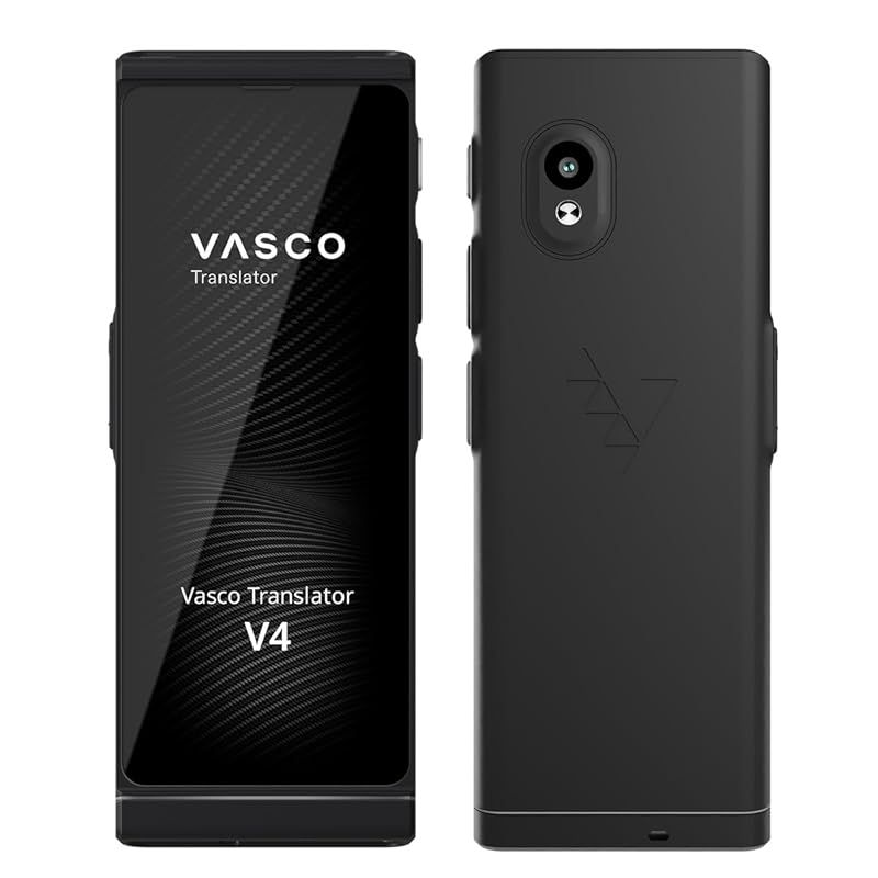 【新品】 Vasco Translator V4 | 音声翻訳機 | 108言語、約200の 国と地域に対応 | 通信料永久無料・買い替え不要 0