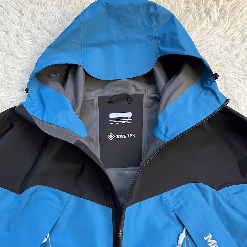 【極美品】 Marmot マウンテンパーカー GORE-TEX シェルジャケットハルの古着