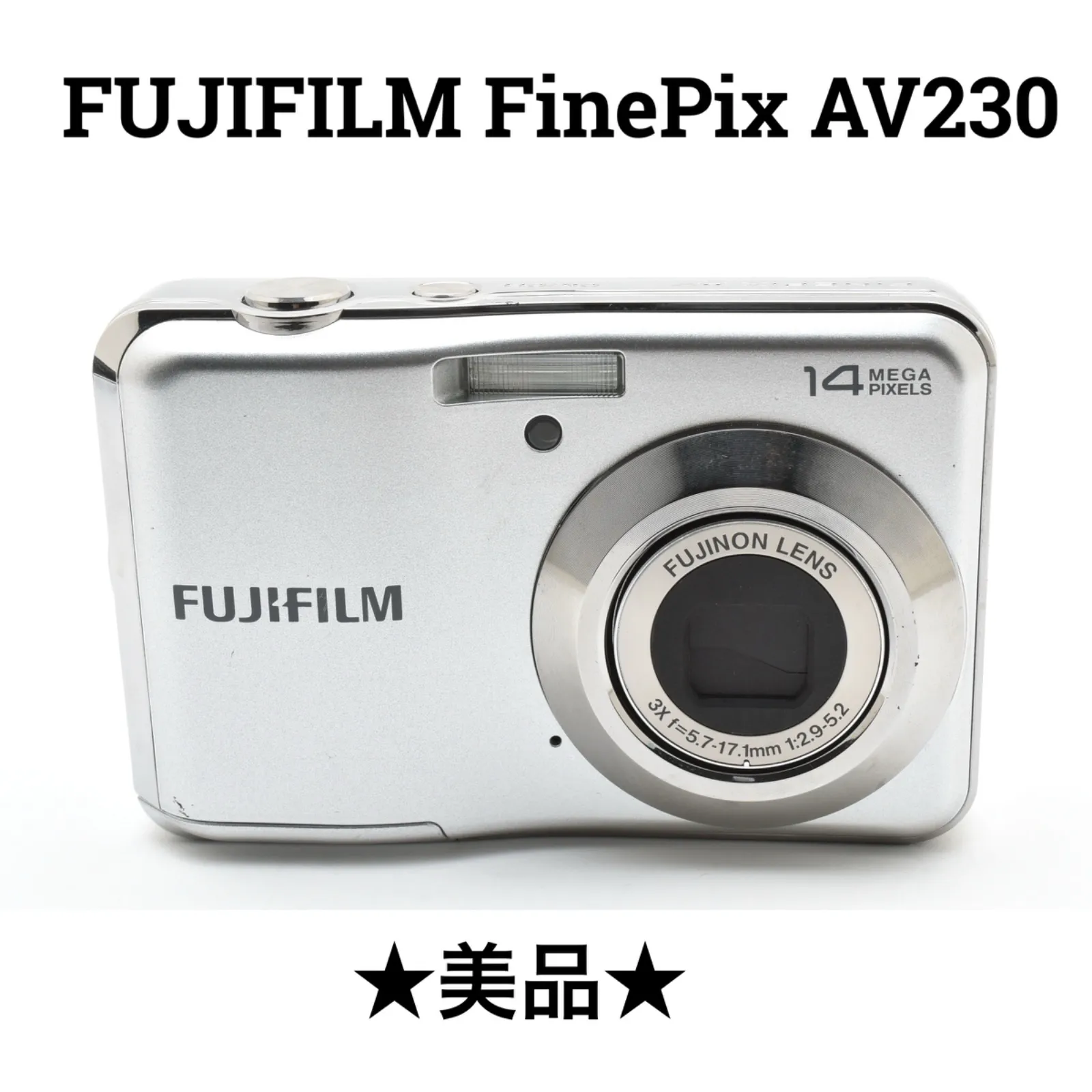2026年最新】fujifilm finepix av230の人気アイテム - メルカリ