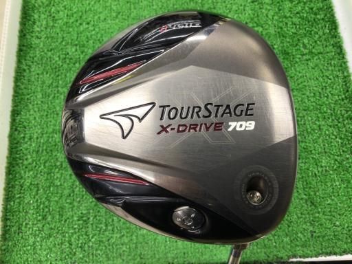 【】 ブリヂストン TOURSTAGE X-DRIVE 709 D450 9.5° ドライバー DR Tour AD GT-6 (フレックスS) メンズ 男性用 右利き 右用 Cランク ゴルフクラブ