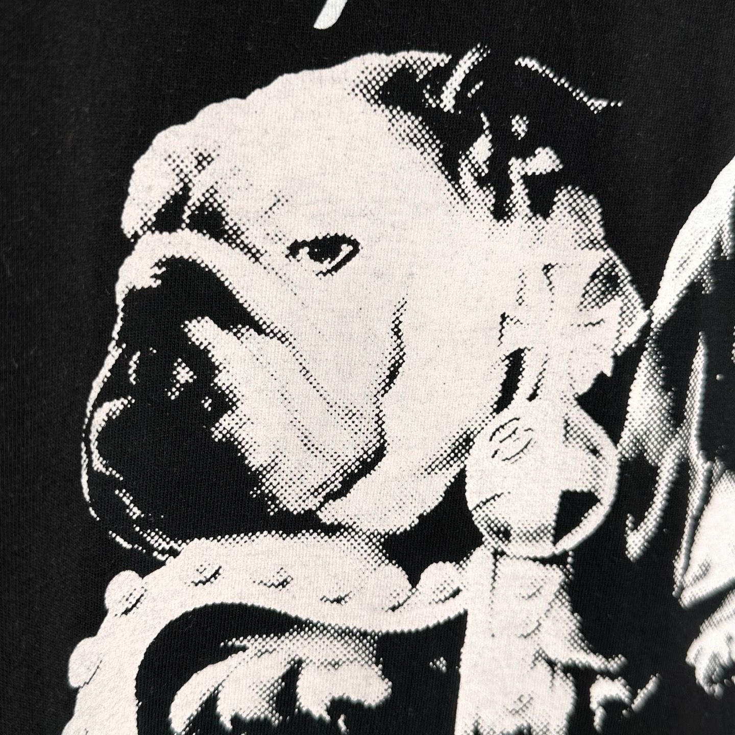 クラウンと犬柄の