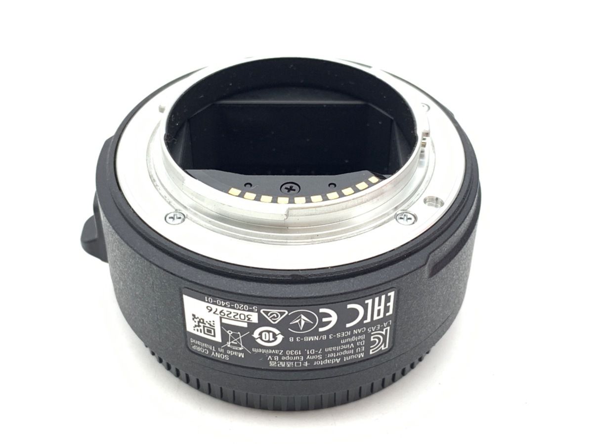 ソニー マウントアダプター LA EA 5 レンズ側 ソニーA ボディ側 ソニーE